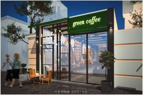NỘI THẤT QUÁN GREEN COFFEE